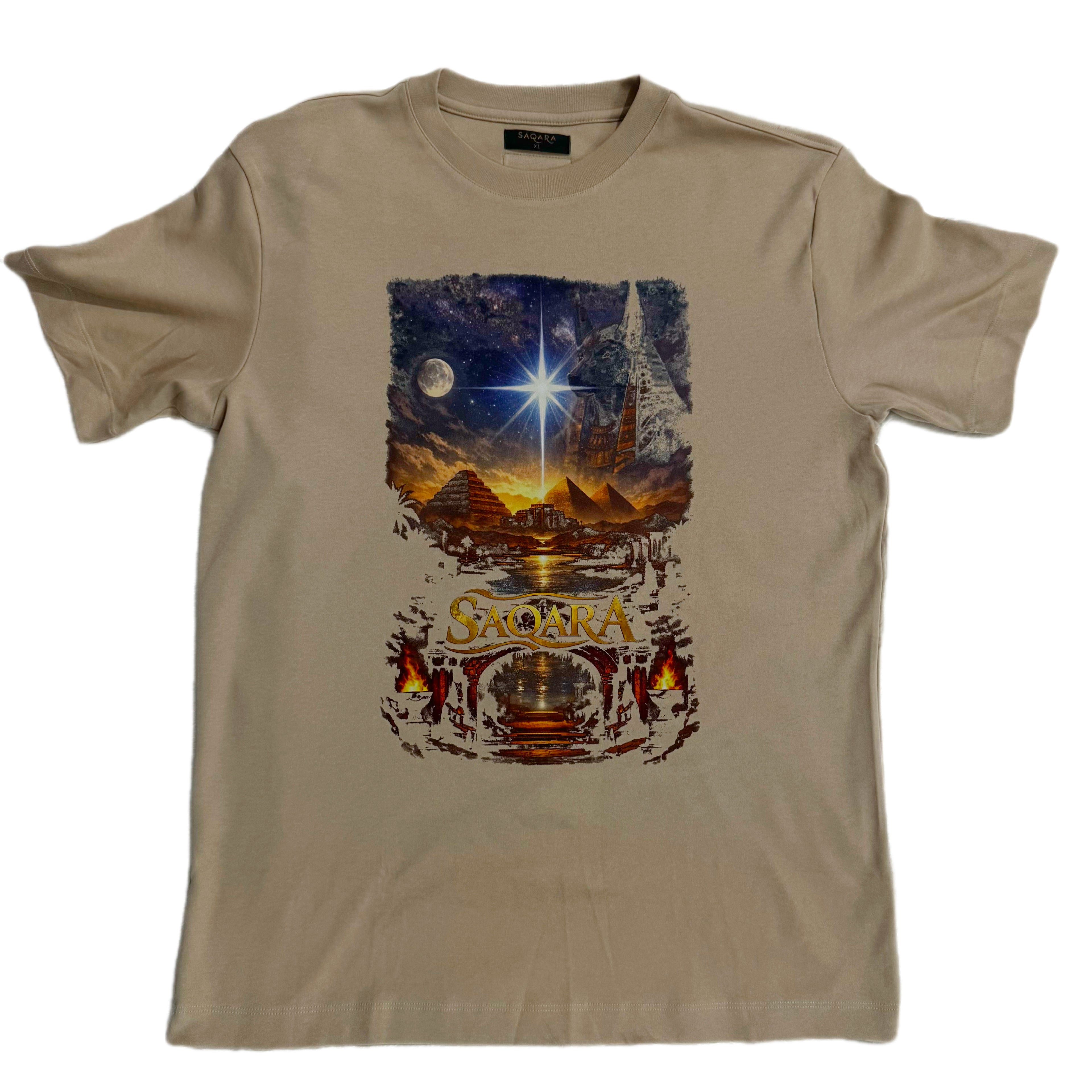 CAMISETA HORIZONTE SAGRADO - ARENA