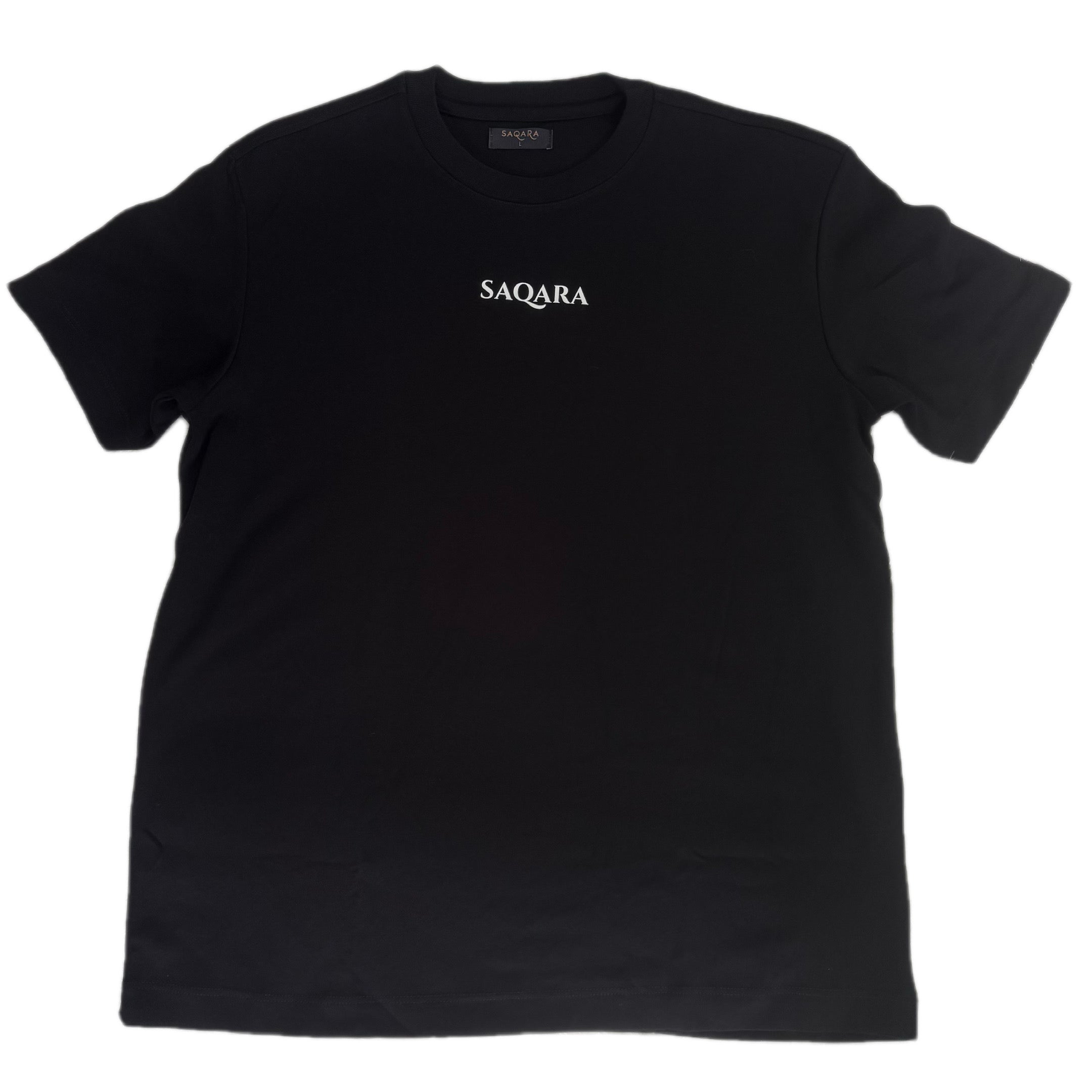 CAMISETA ESENCIAL SAQARA - NEGRO